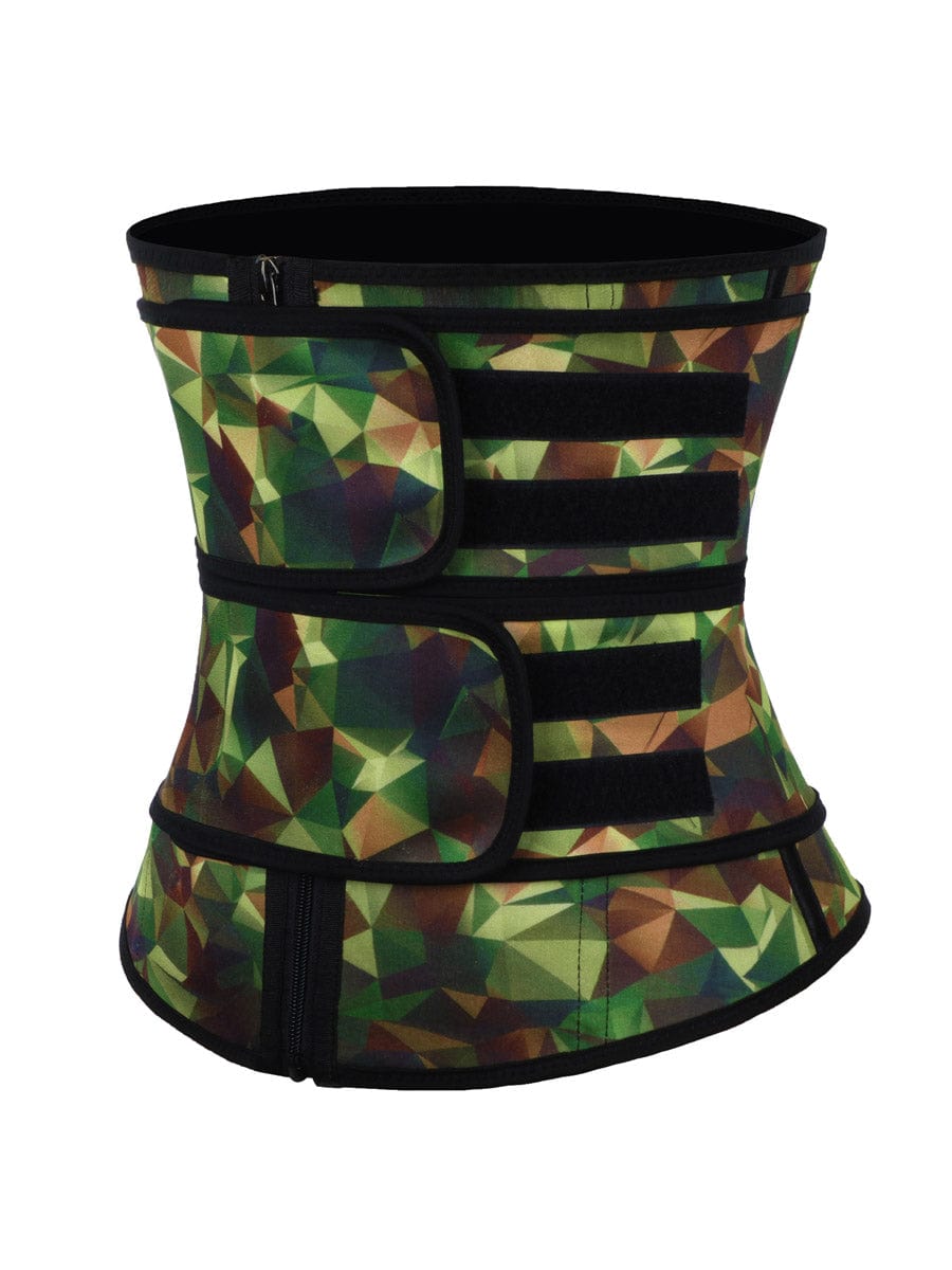 Geometric Print Waist Trainer