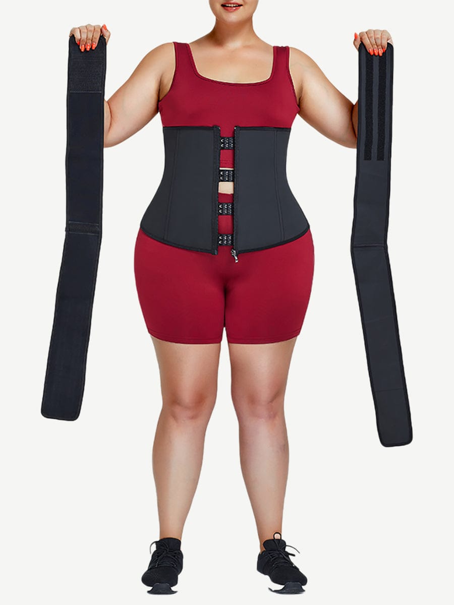 Double-Belt Steel Boned Cincher