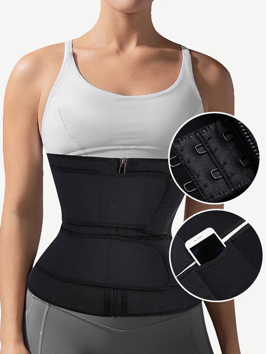 Latex Waist Trainer With Clips