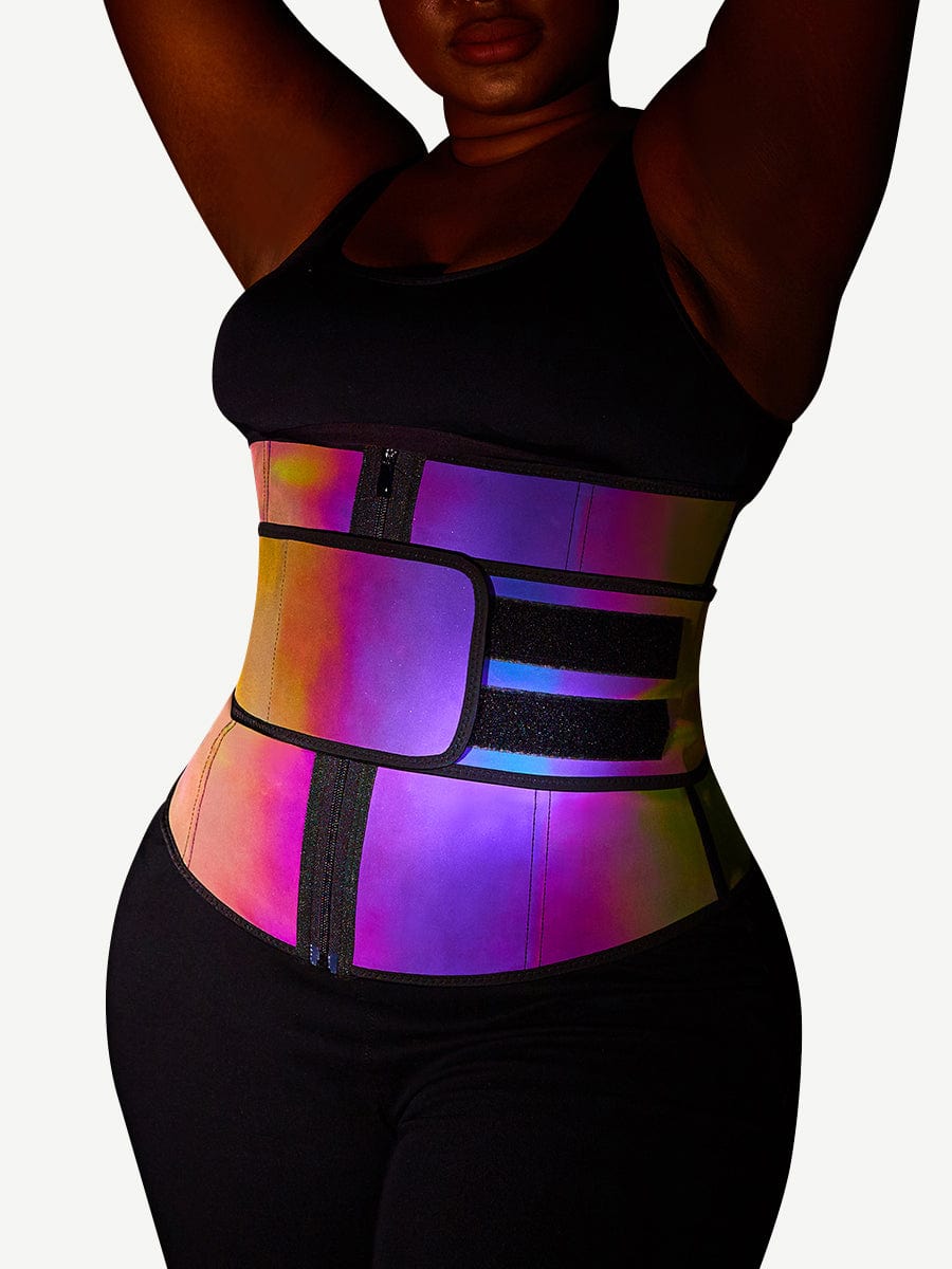 Reflective Zip Waist Trainer