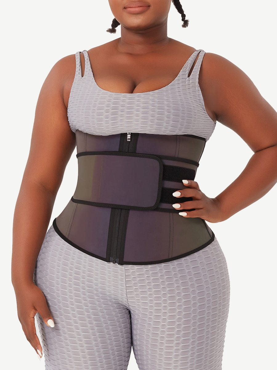 Reflective Zip Waist Trainer