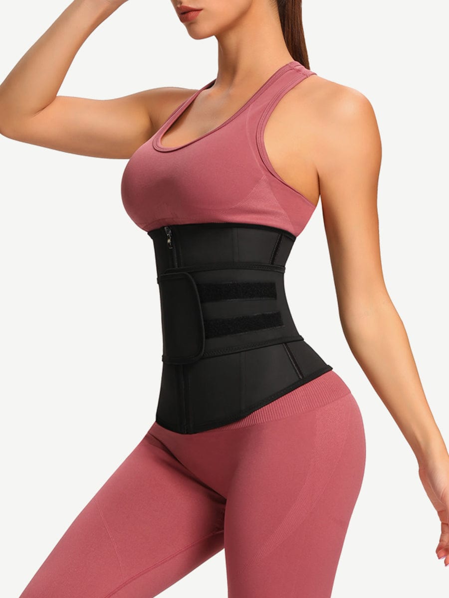 YKK Zipper Latex Waist Trainer