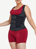 Three-Belt Latex Vest Trainer