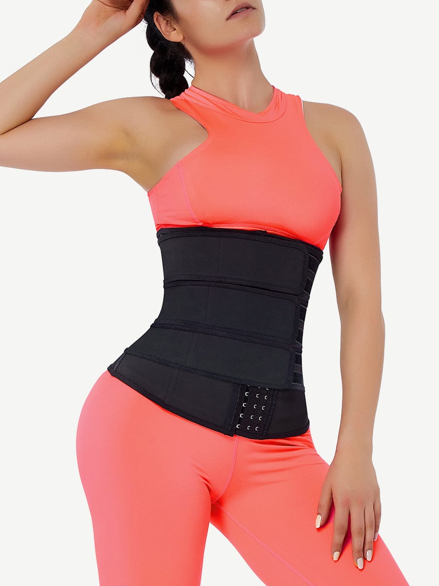 Latex Three-Belt Waist Trainer