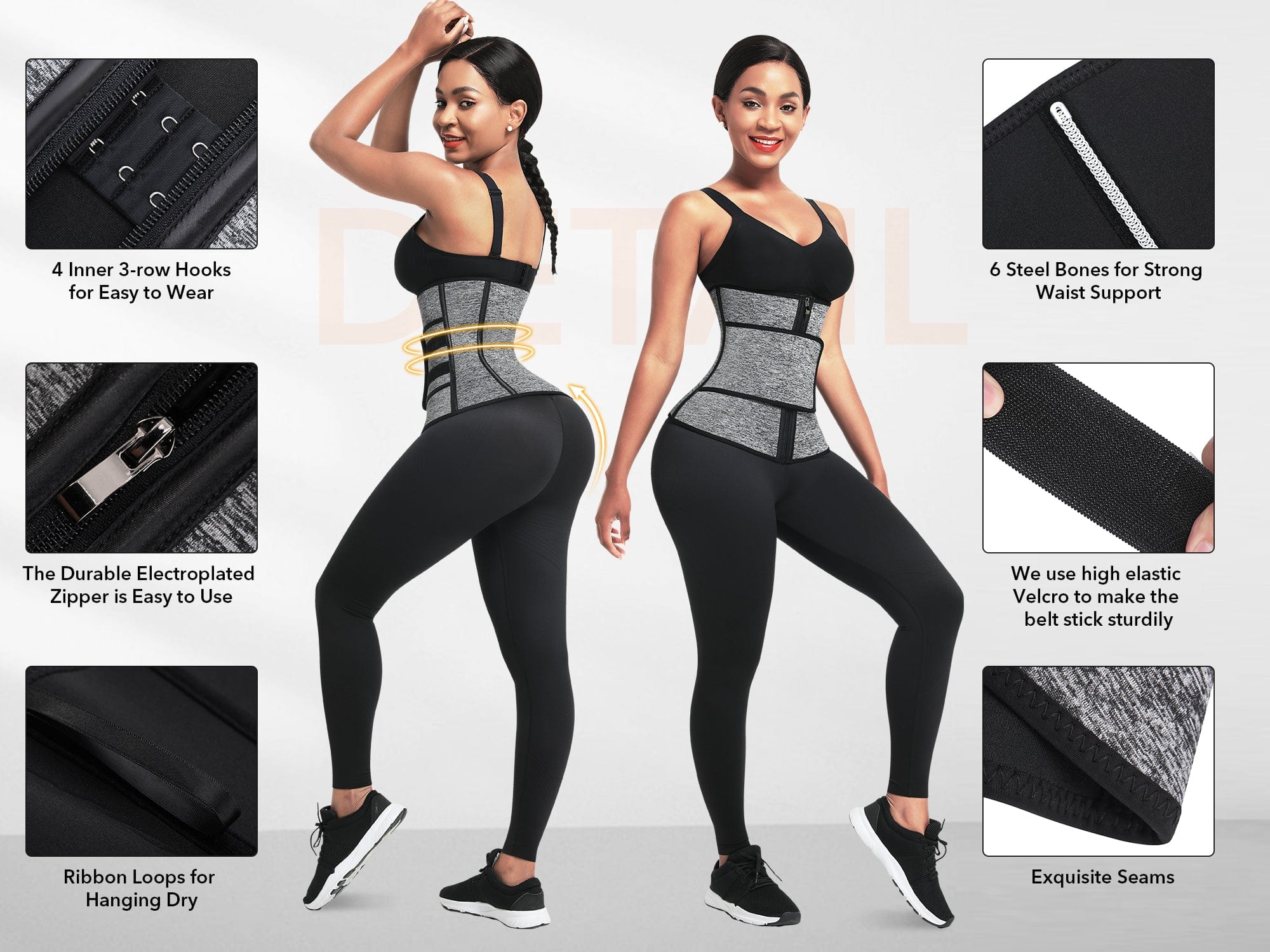 Steel Bone Waist Trainer