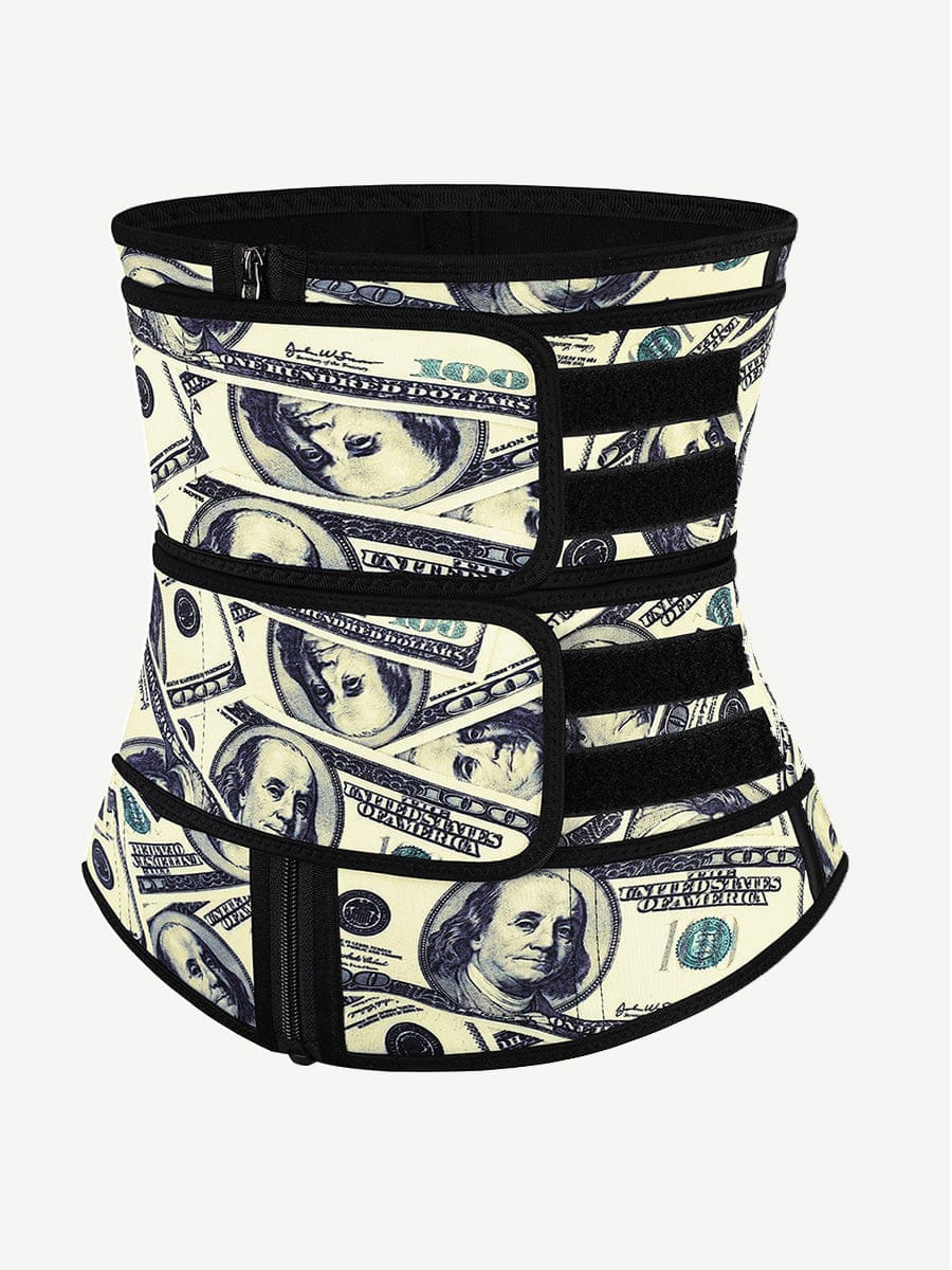 Double-Belt Latex Waist Trainer