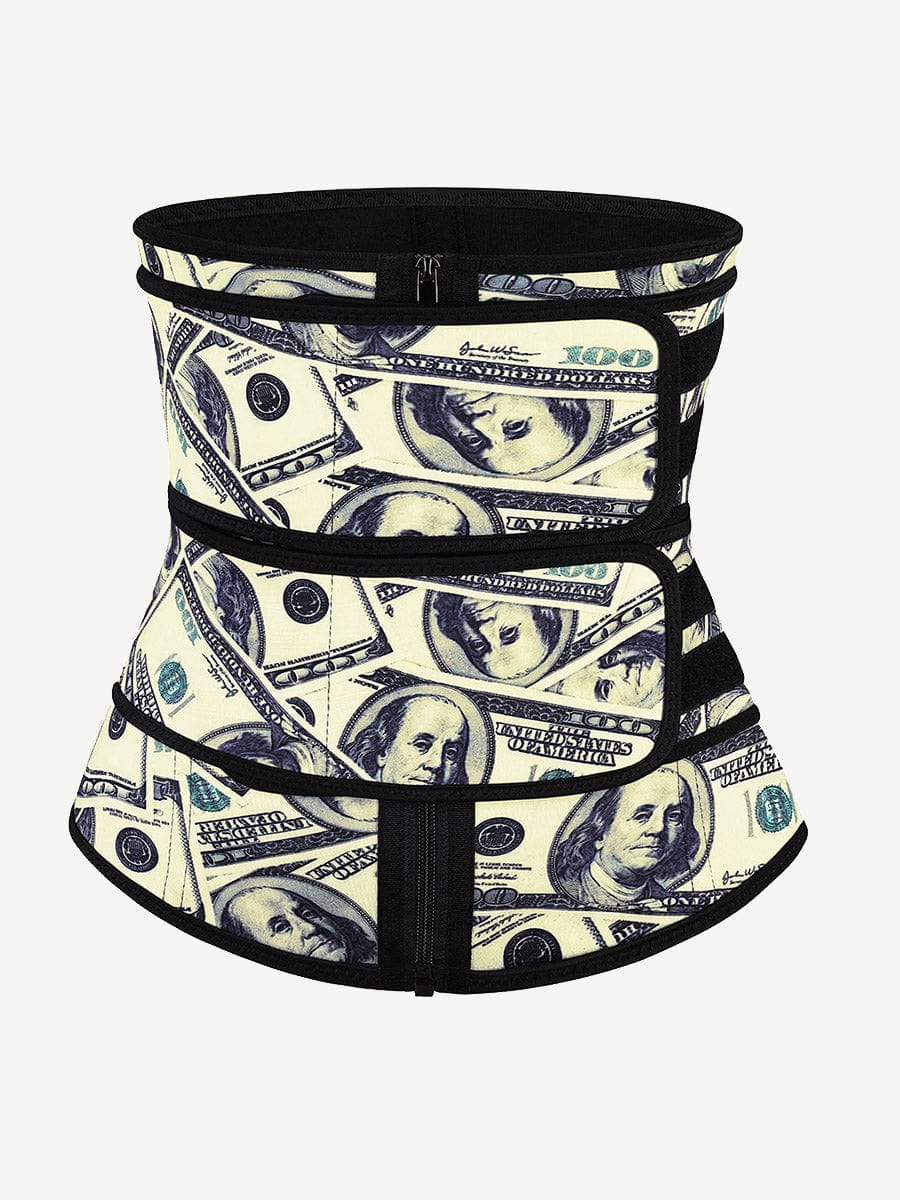 Double-Belt Latex Waist Trainer