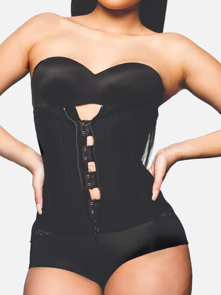 Latex Boned Waist Corset