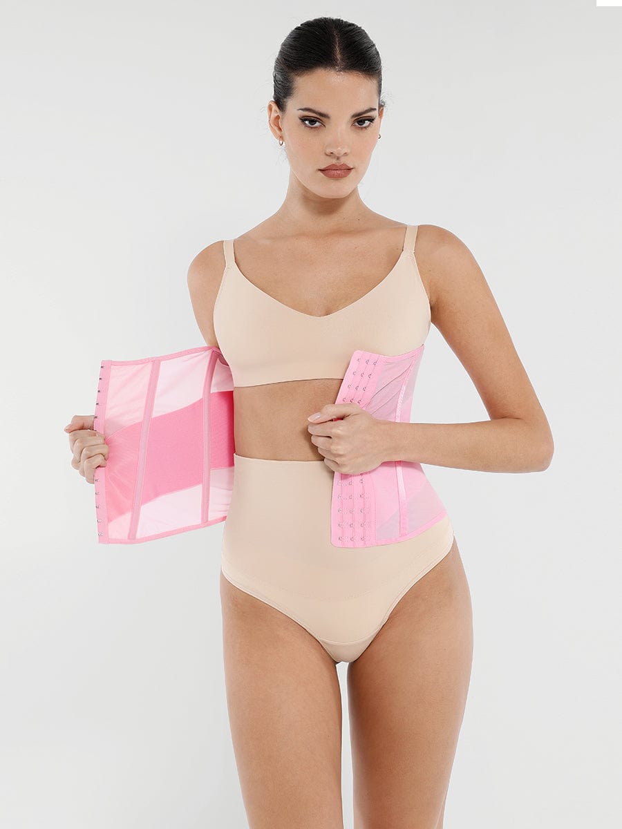 7 Steel Bone Mesh Waist Trainer