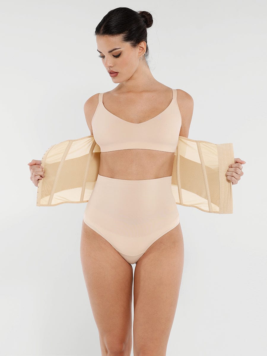 7 Steel Bone Mesh Waist Trainer