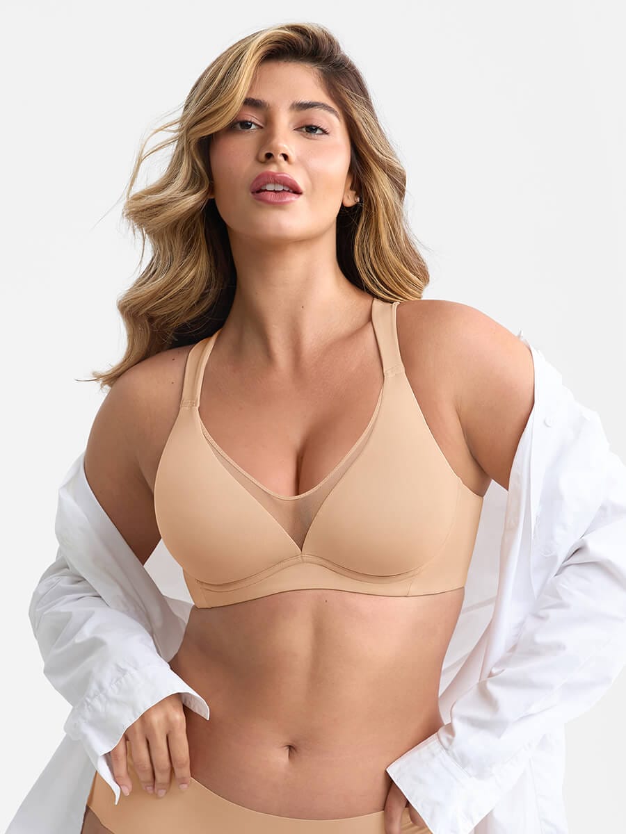 Mesh Plunge Minimizer Bra