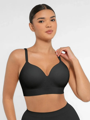 Seamless Wireless Support Bra