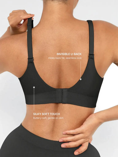 Seamless Wireless Support Bra