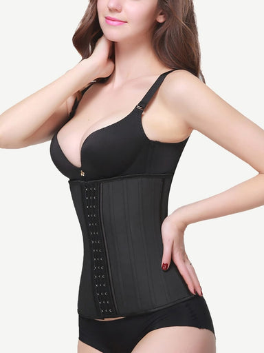 Steel Boned Latex Waist Trainer