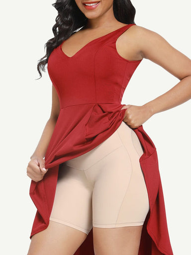 Steel-Boned Belly Shaper Shorts