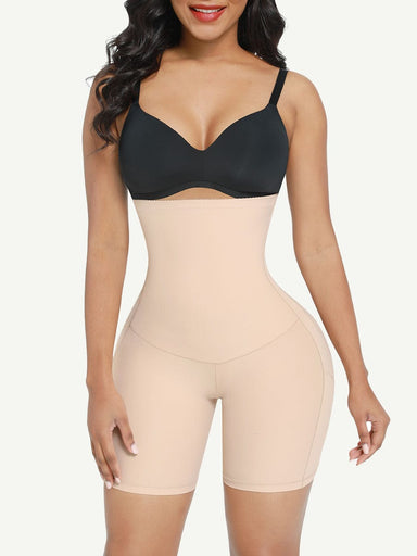 Steel-Boned Belly Shaper Shorts