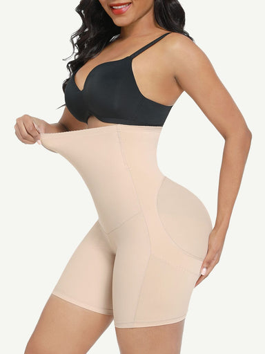 Steel-Boned Belly Shaper Shorts