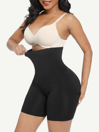Steel-Boned Belly Shaper Shorts