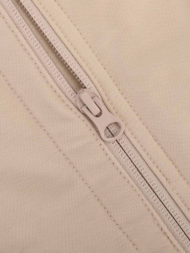 Zip-Front Thong Bodysuit