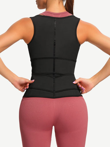 Double-Belt Latex Vest Shaper