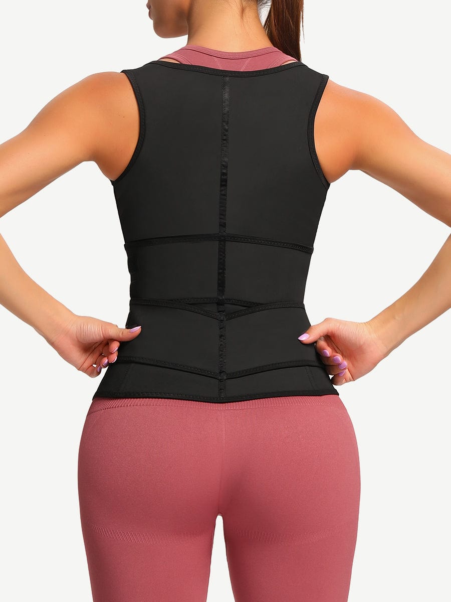 Double-Belt Latex Vest Shaper