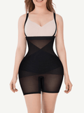 Mesh Waist Sculpting Bodysuit