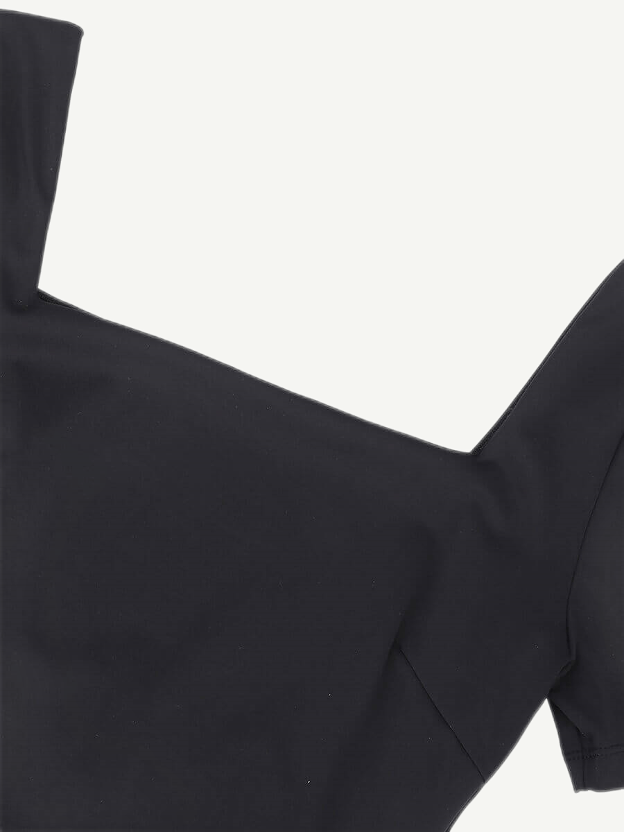 Square Neck Tummy Control Bodysuit