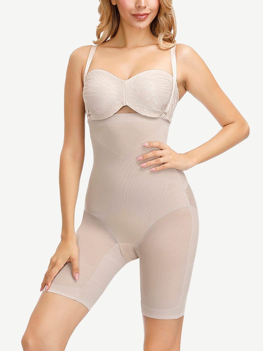 Mesh Patchwork Butt Lifting Shaper