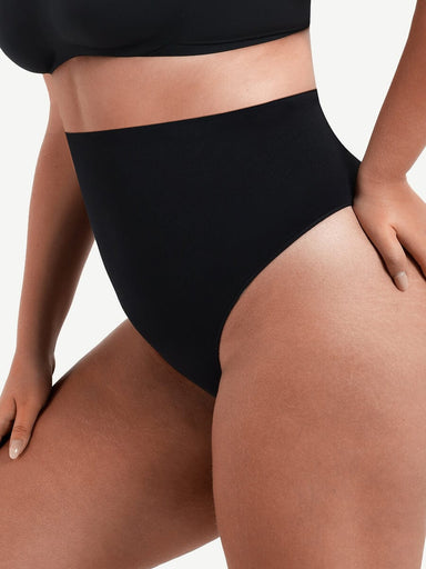 High-Waist Seamless Shaping Thong