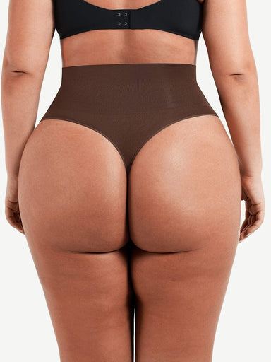 High-Waist Seamless Shaping Thong