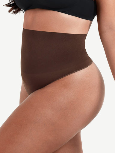 High-Waist Seamless Shaping Thong