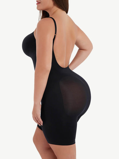 Open-Back Boxer Bodysuit