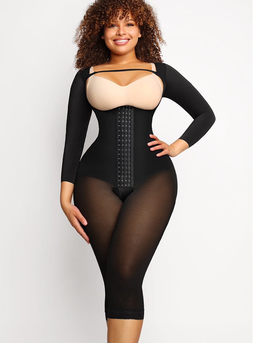 U-Neck Post-Surgical Bodysuit
