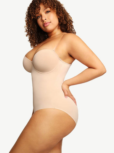 Underwire Cupped Shaping Bodysuit
