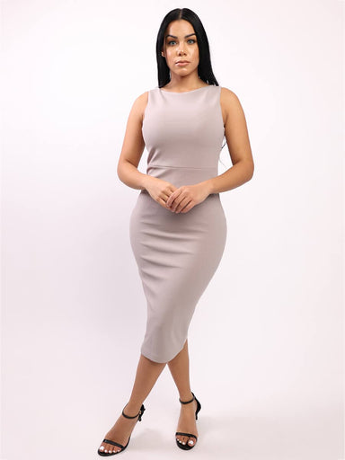 U-Back Mesh Panel Bodysuit