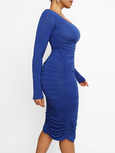 Pleated Modal Shaping Dress