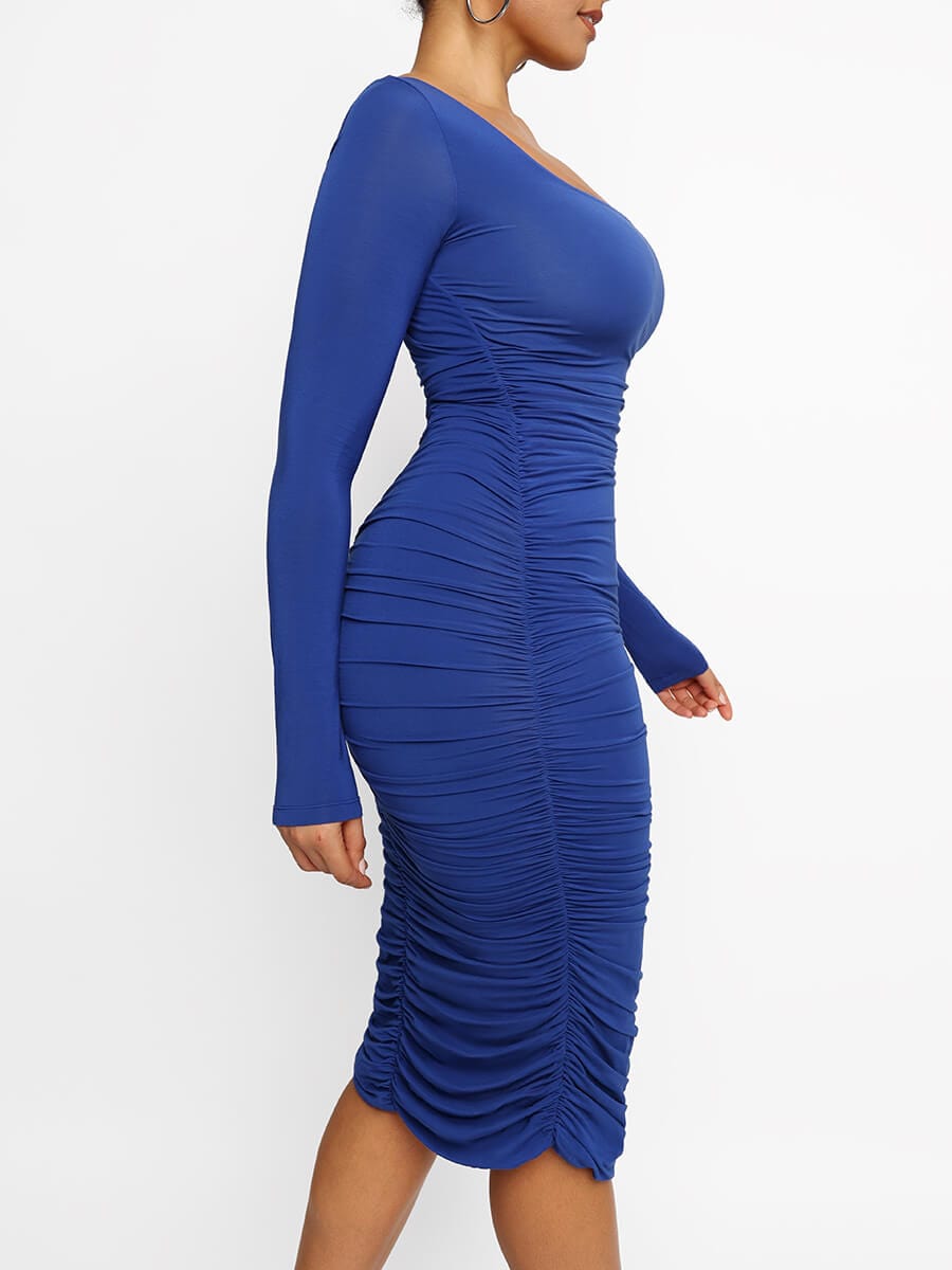 Pleated Modal Shaping Dress