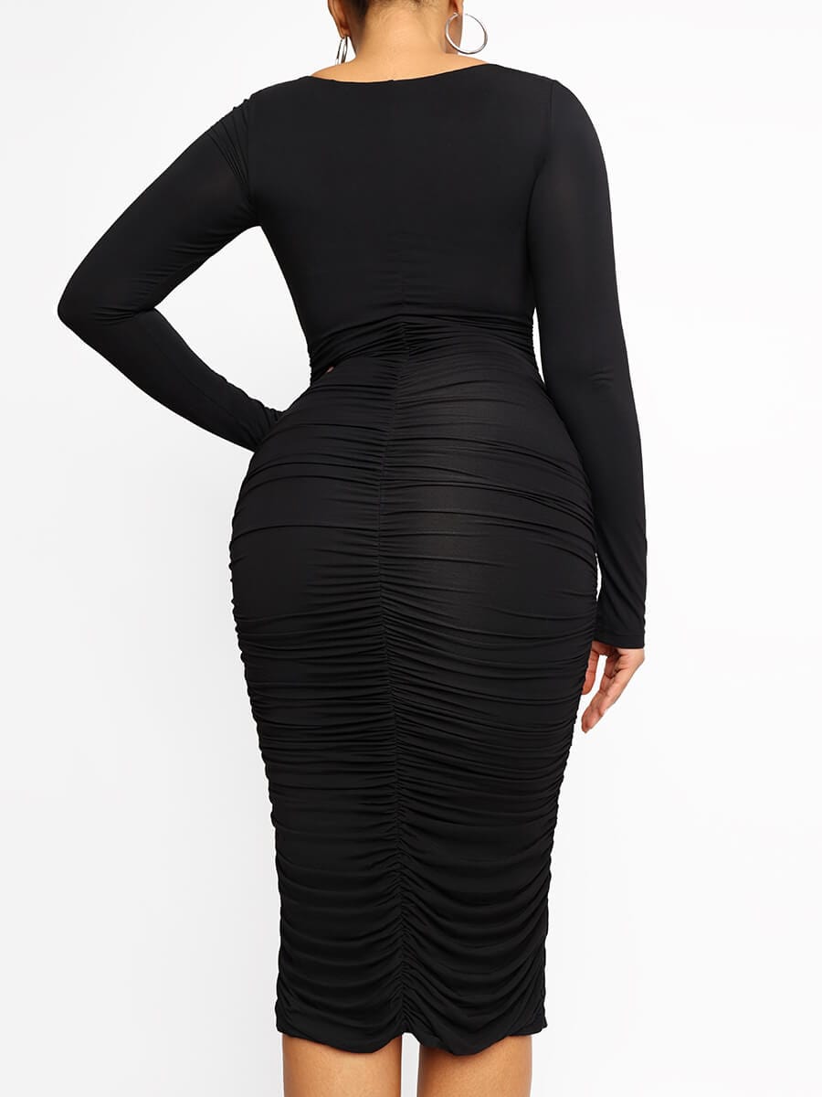 Pleated Modal Shaping Dress