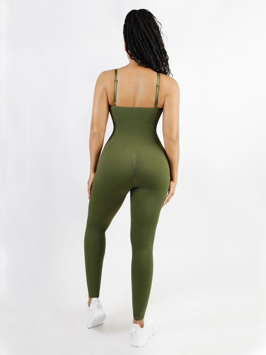 Ribbed Seamless Sculpt Jumpsuit