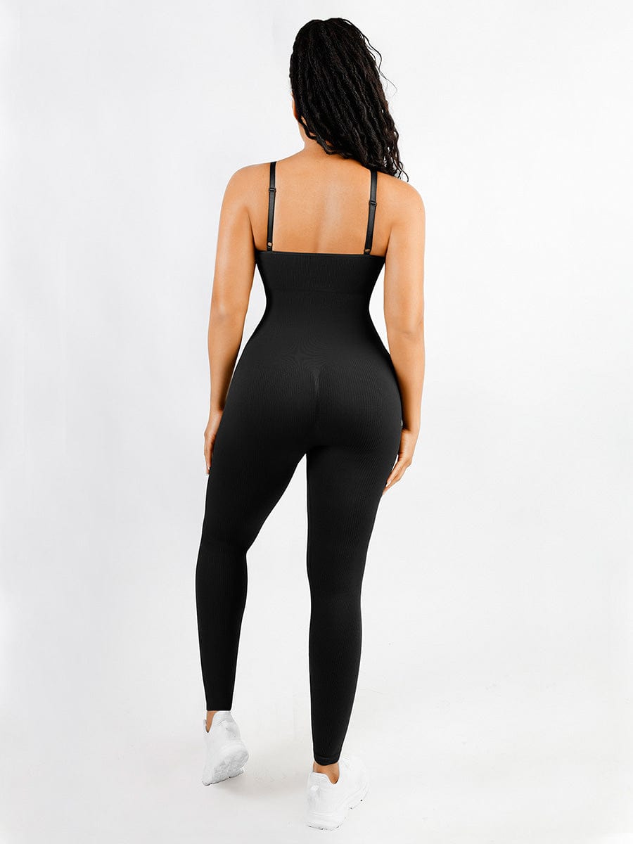 Ribbed Seamless Sculpt Jumpsuit