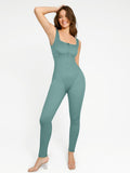 Zip-Front Sauna Sweat Jumpsuit