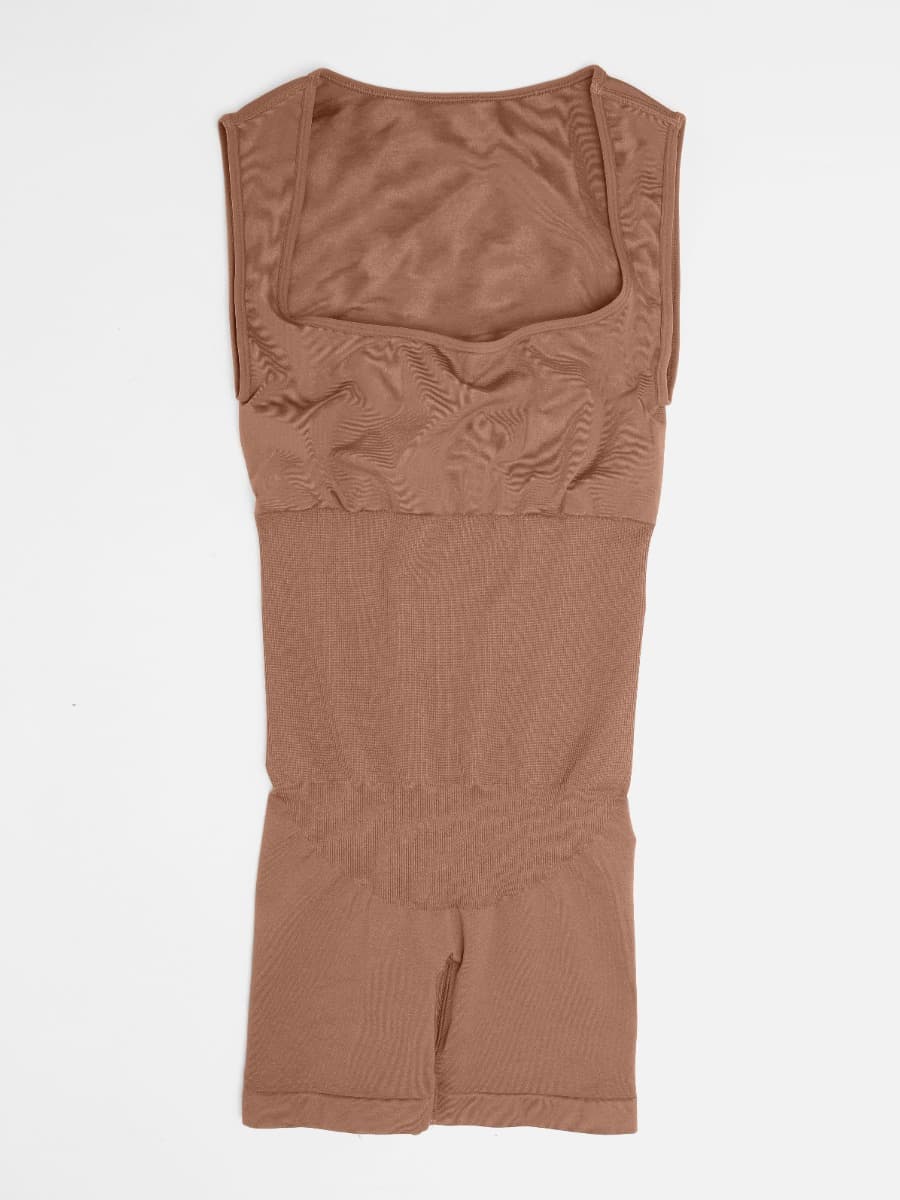 Square Neck Shaping Romper