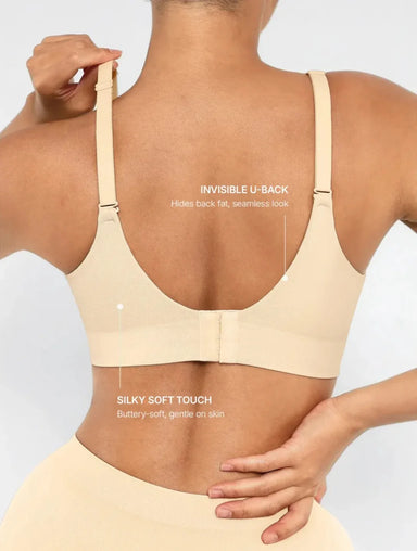 Seamless Wireless Support Bra