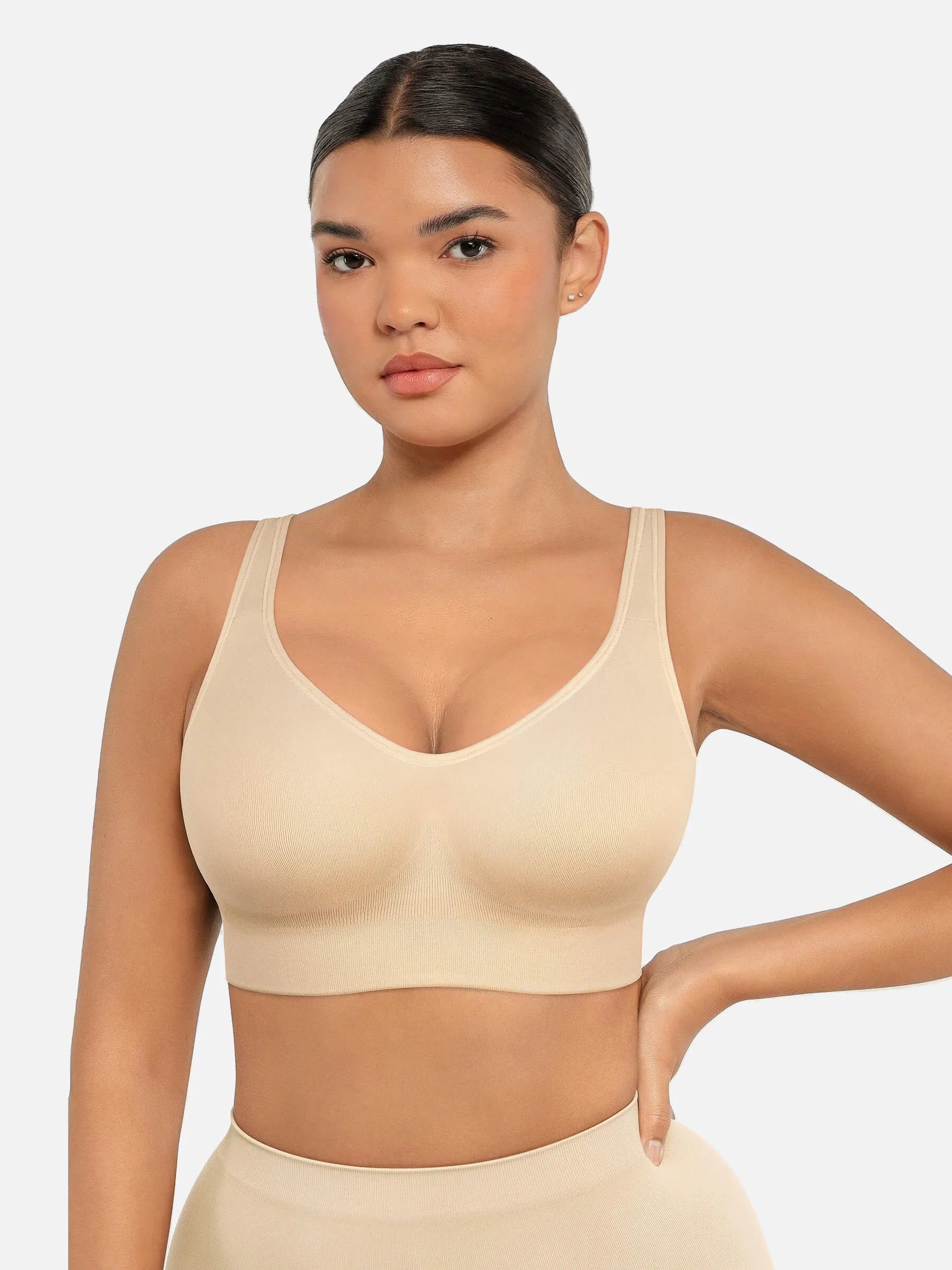Built-In Cup Full Coverage Wireless Bra