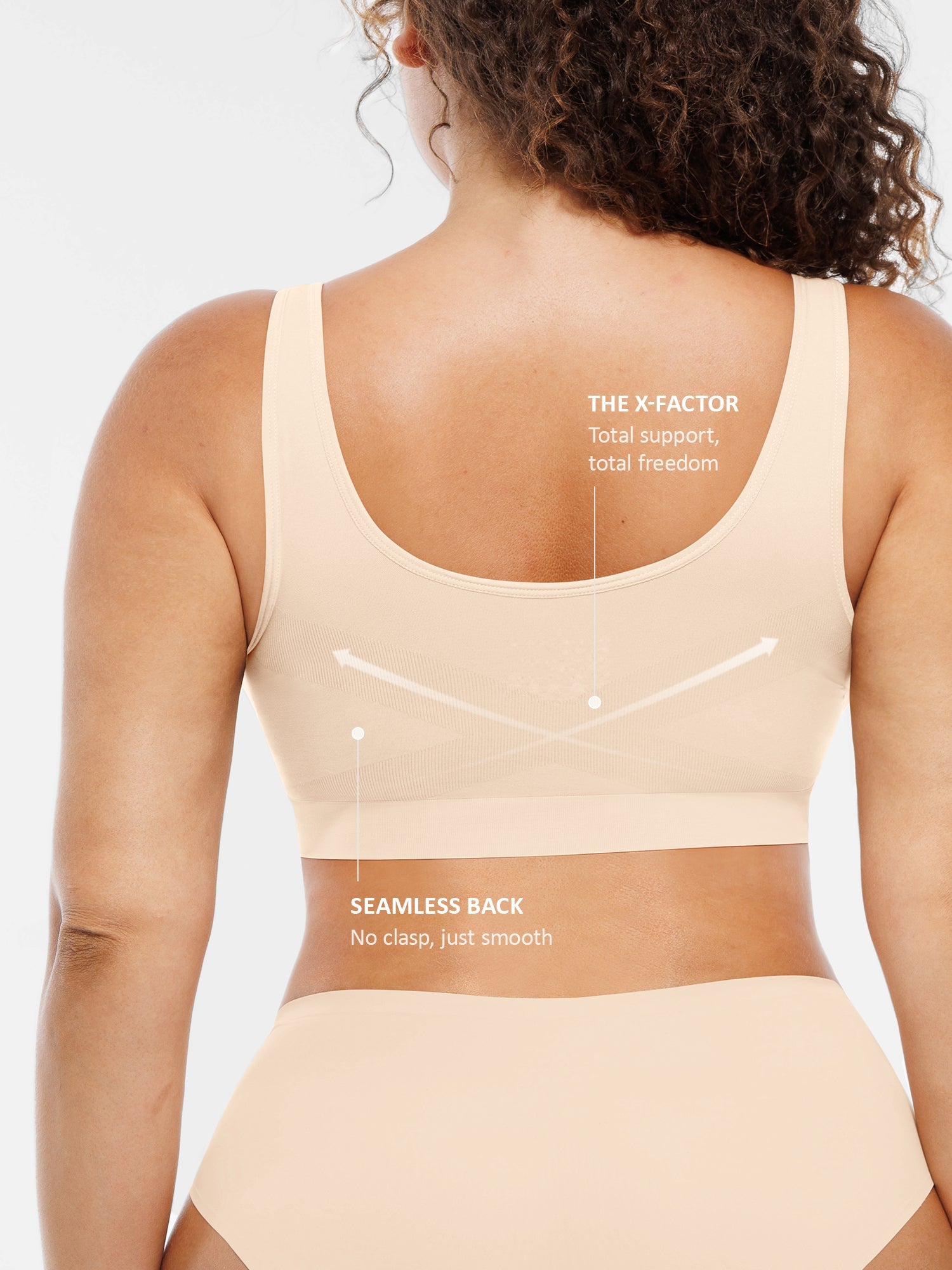 Seamless No Underwire Full Coverage Bra