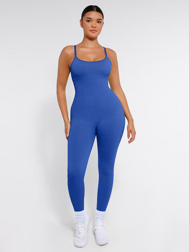 Ribbed Seamless Sculpt Jumpsuit