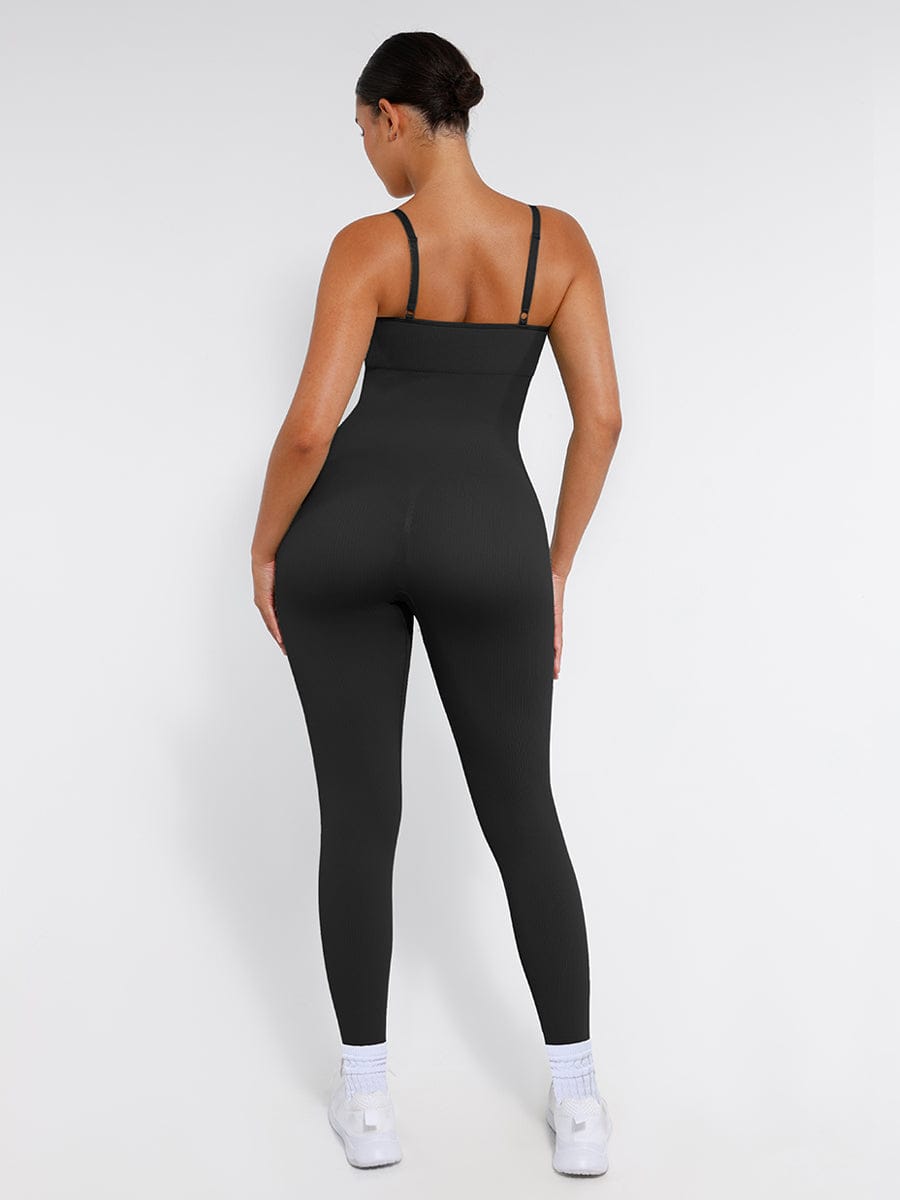 Ribbed Seamless Sculpt Jumpsuit