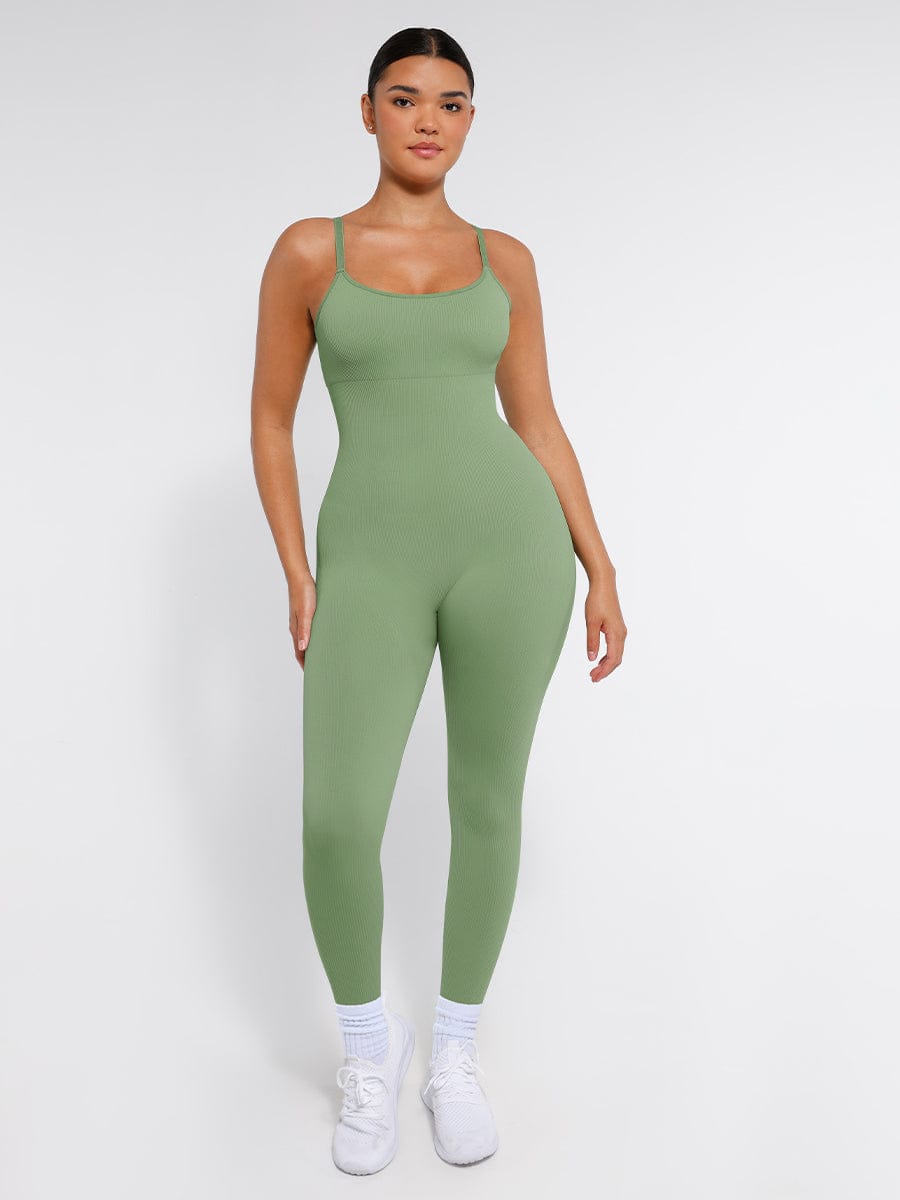 Ribbed Seamless Sculpt Jumpsuit