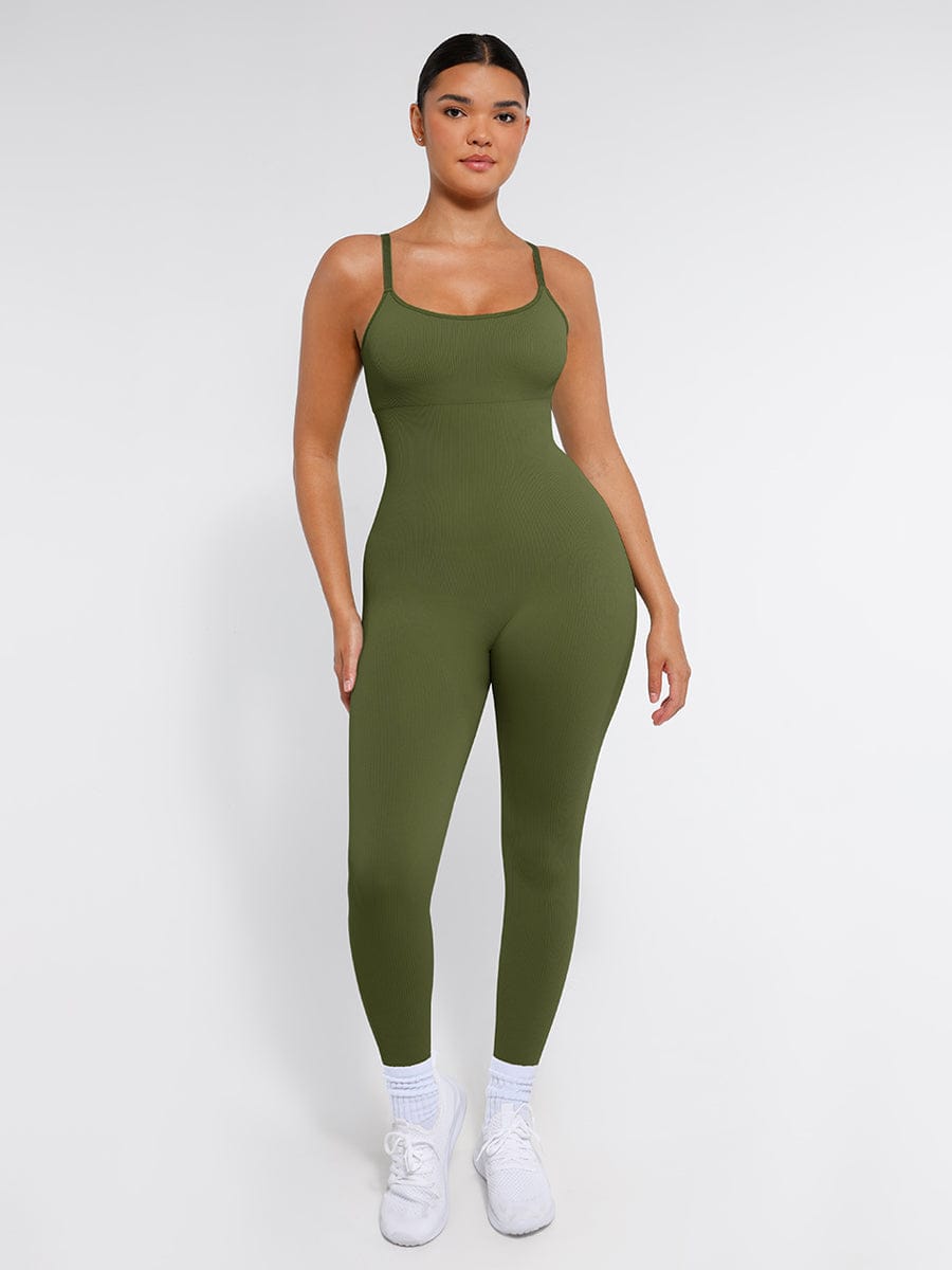 Ribbed Seamless Sculpt Jumpsuit