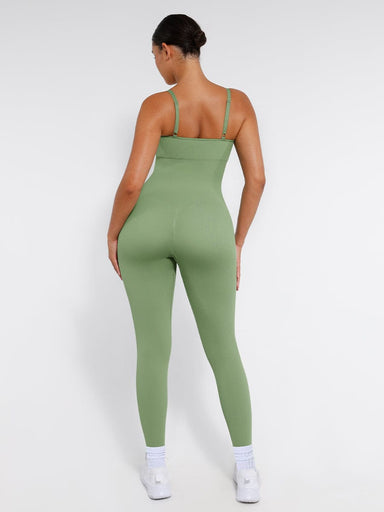 Ribbed Seamless Sculpt Jumpsuit